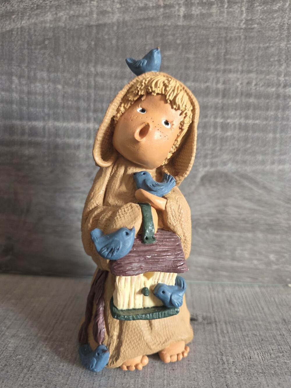 Vintage Art Affects Simple Wonders Francis And Friends Angel Figurine g24c